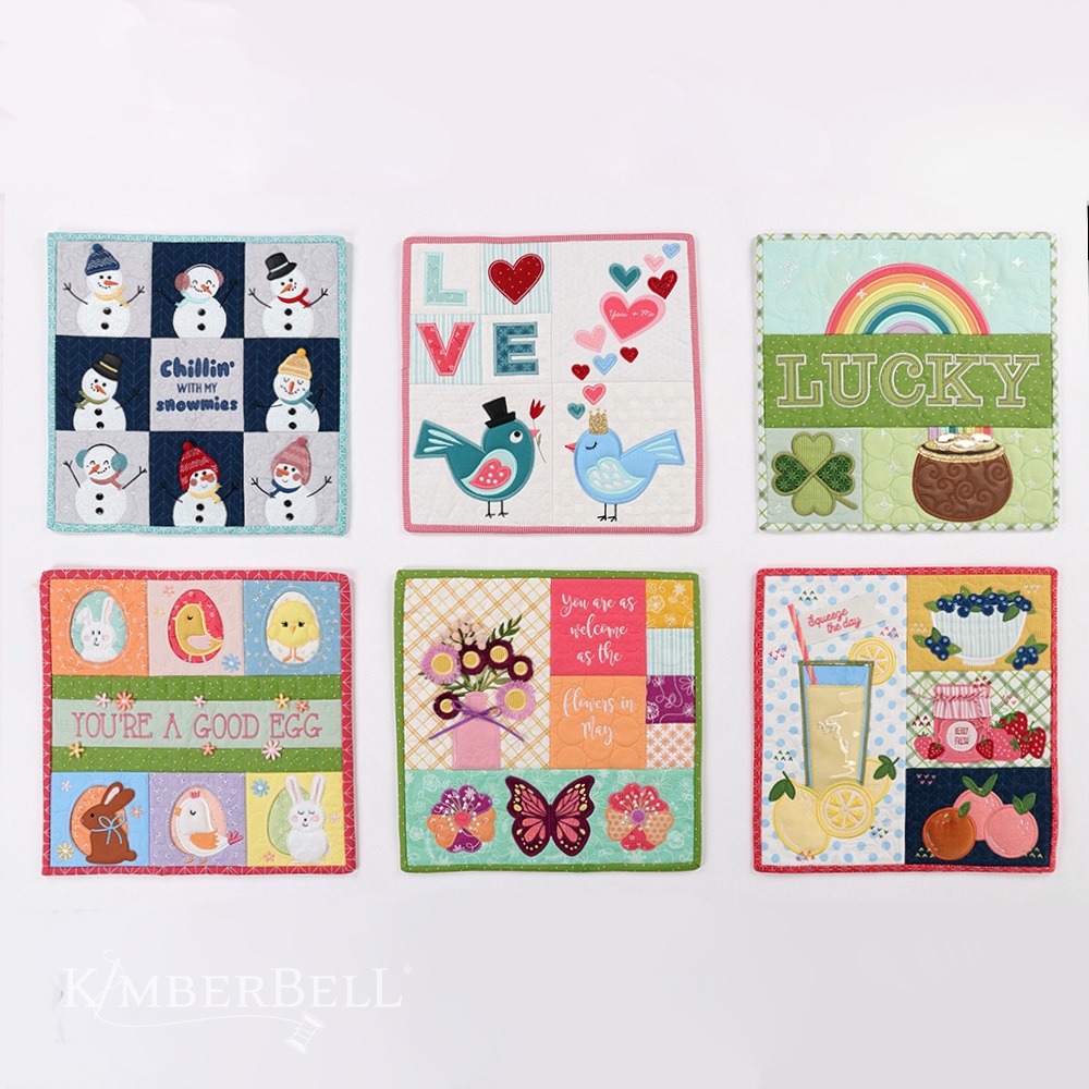 Kimberbell CD Mini Quilts, Vol. 1: January-June - Image 2