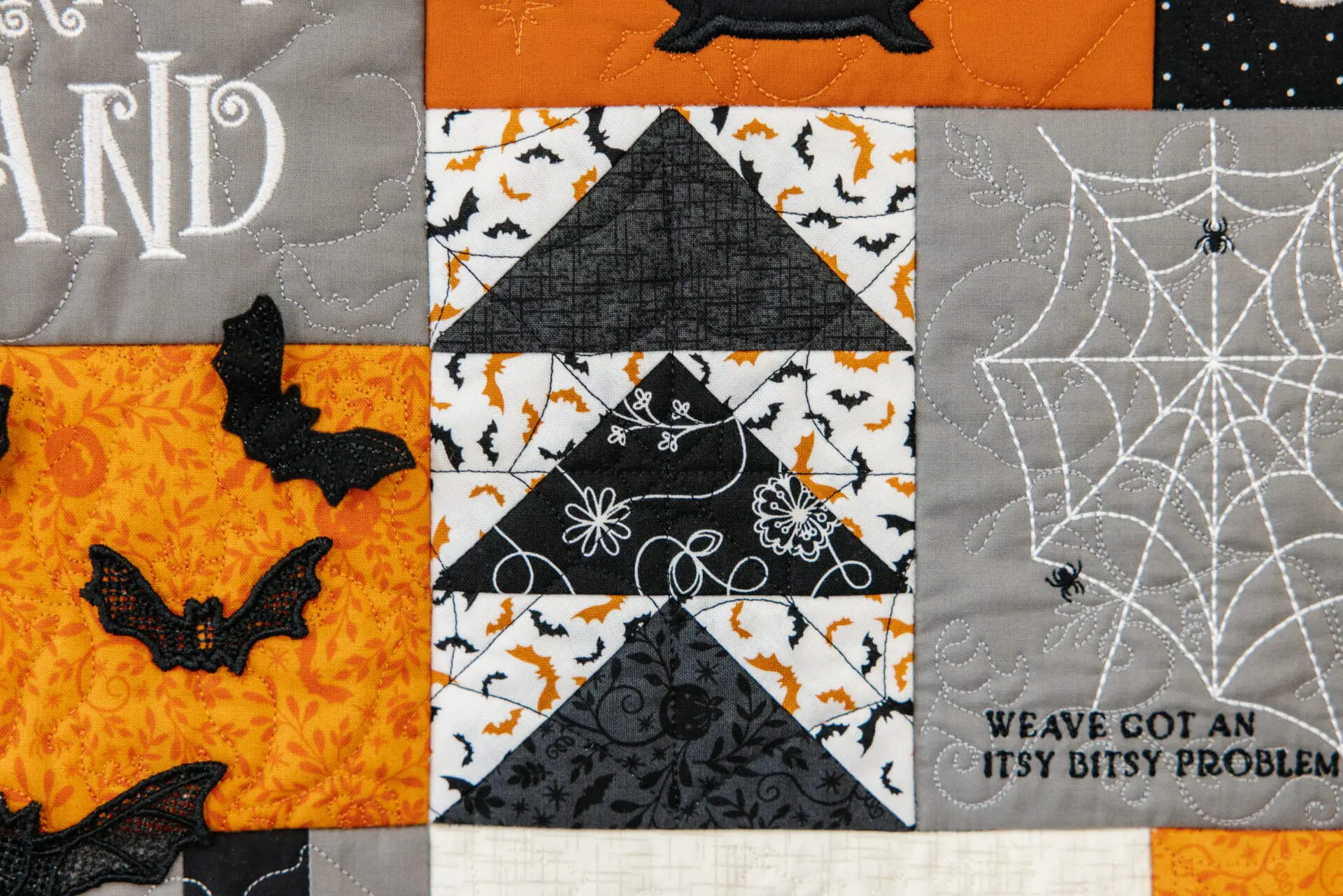 Kimberbell Pumpkins & Potions Ladder Quilt - Image 6