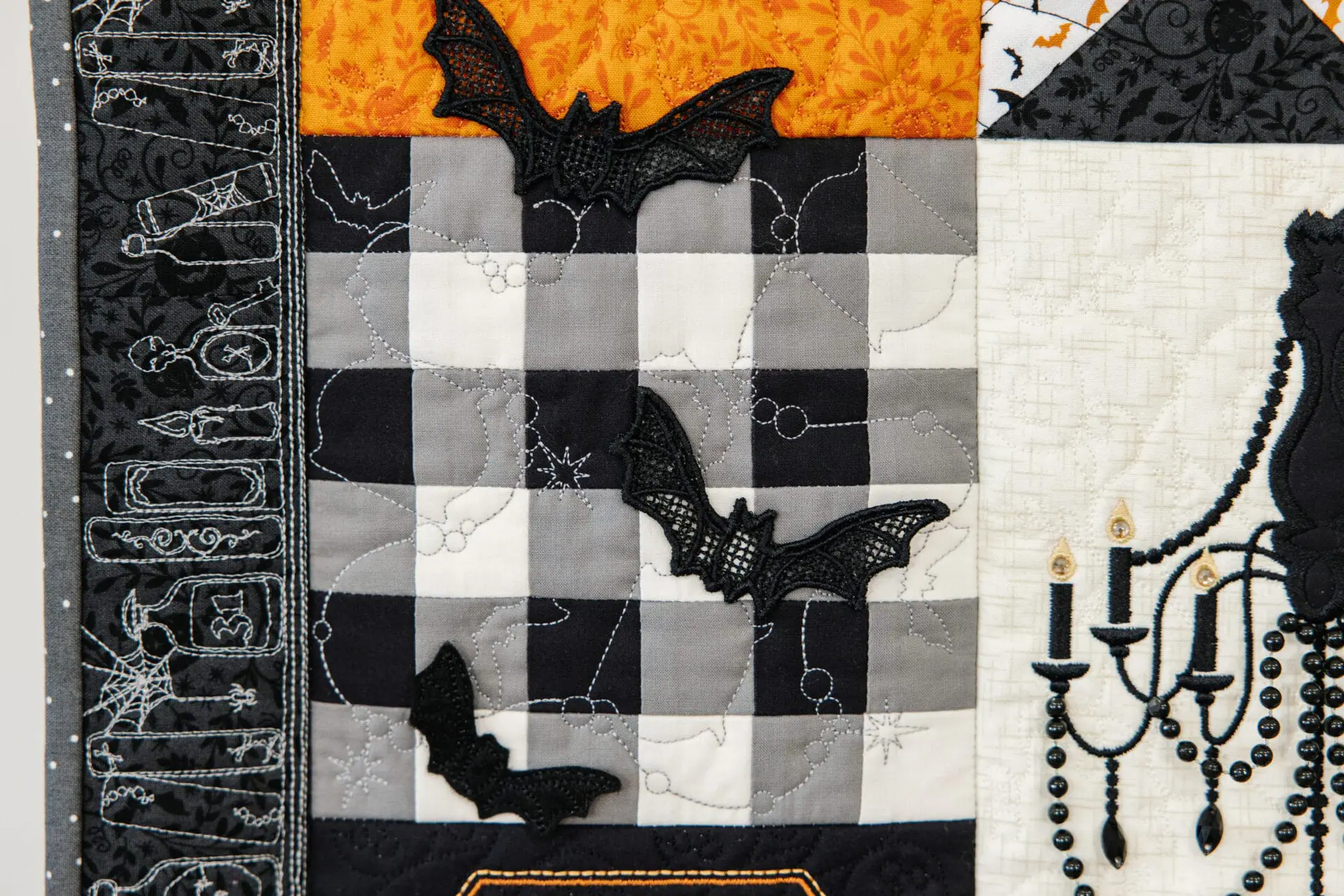 Kimberbell Pumpkins & Potions Ladder Quilt - Image 7