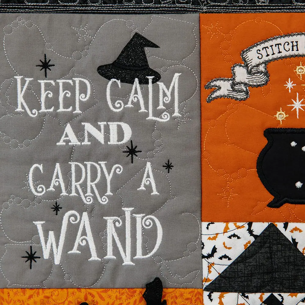 Kimberbell Pumpkins & Potions Ladder Quilt - Image 8