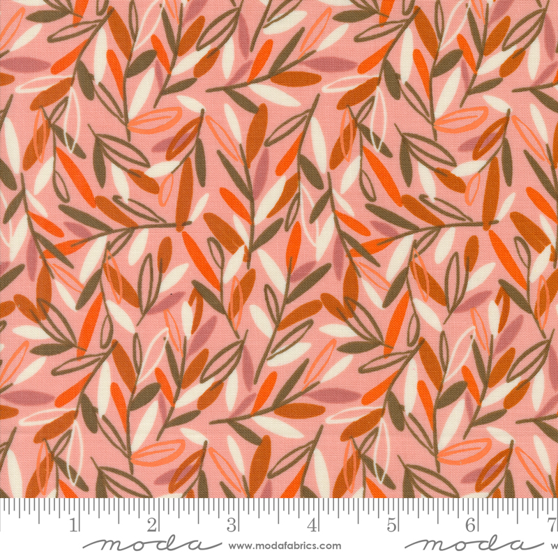 Things Above Leafscape Blenders Leaf Cameo by Fancy That Design House for Moda