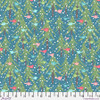 Snowy Weather Teal Forest by Penn2Paper from Free Spirit