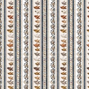 Bigfoot Multi Border Stripe by Morris Creative Group for QT Fabrics