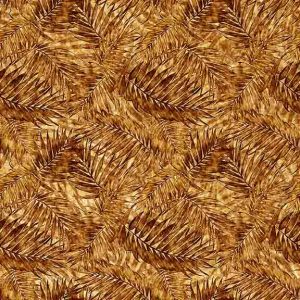 All Florida Shop Hop 2025 Brown Foliage Texture from QT Fabrics