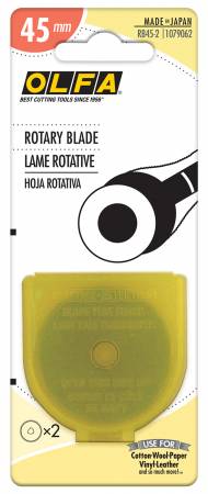Olfa 45mm Rotary Blade Replacement 2 pk