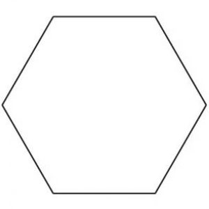 2" Hexagon Template From Sue Daley Designs