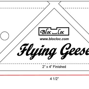 Bloc Loc Flying Geeesse Ruler 2" x 4"