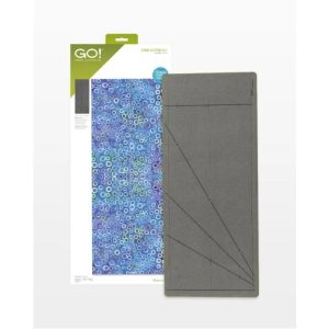 Accuquilt Go! Strip Cutter 4 1/2” (4” Finished) 2 Strips With Angled Guidelines Die