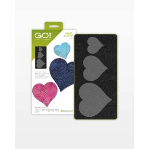 Accuquilt Go! Heart- 2”, 3”, 4” Die
