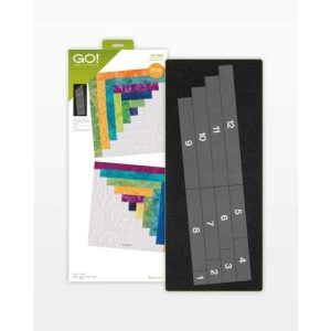 Accuquilt Go! Log Cabin- 12” Finished by Leslie Main Die