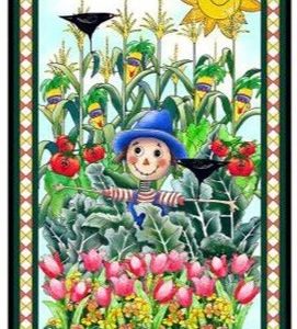 Vegetable Medley Panel by Desiree's Design for Quilting Treasures.