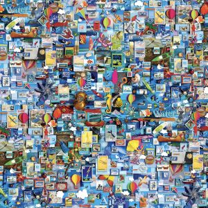 Color Collage II Earth Collage