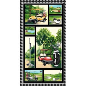 Blank Quilting Back Nine Golf Panel