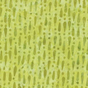 Benartex Batik Bali Sweet Rose I Kiwi