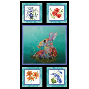Bunny In Bloom Panel