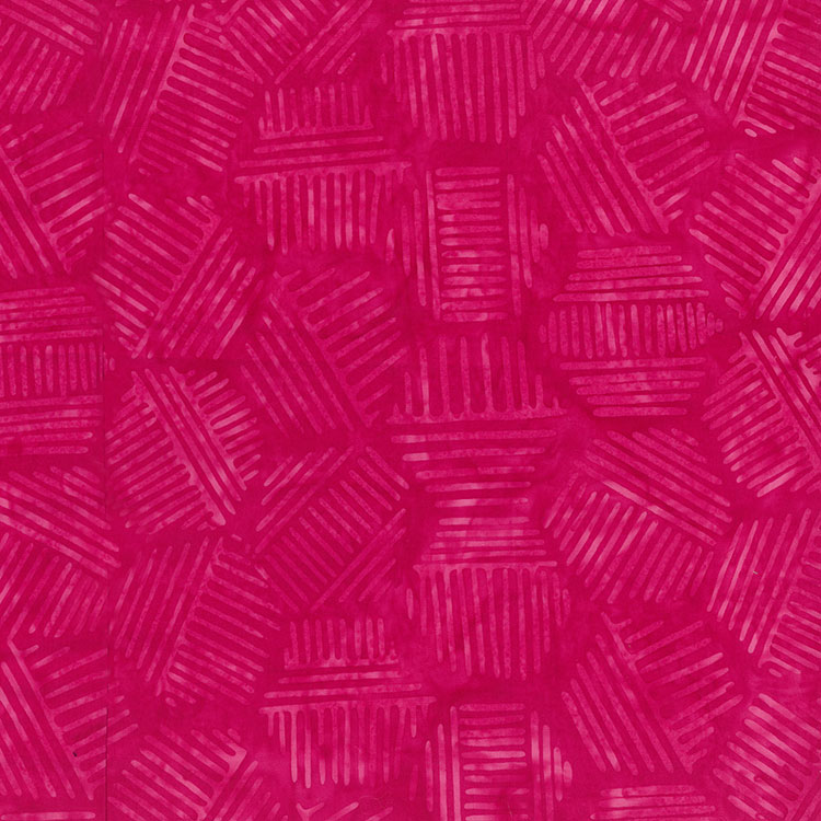 Pink Punch Hexies by Banyan Batiks Northcott