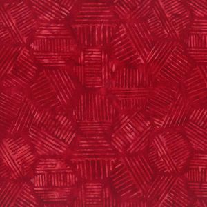 Dark Red Hexies by Banyan Batiks Northcott