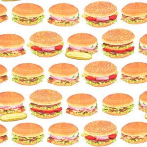 Robert Kaufman Chow Time Americana Hambrugers