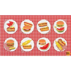 Chow Time: Dinner Plate Americana Panel Robert Kaurman