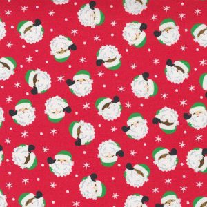 Moda Holiday Christmas Stacy Iest HSU Santa Claus Red
