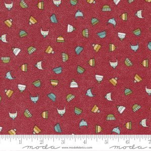 Snowkissed Bundle Up Christmas Hats Red Sweetwater Moda