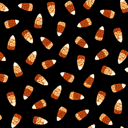 Studio e Spooky Night Candy Corn Black by Grace Popp