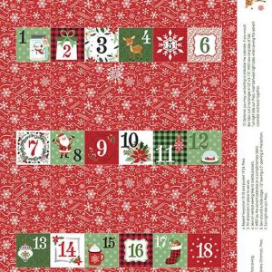 The Magic of Christmas Advent Panel by Lori Whitlock Riley Blake