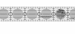 Creative Grids Quilt Ruler 1in x 6in