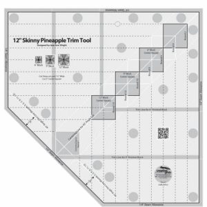 Creative Grids 12in Skinny Pineapple Trim Tool