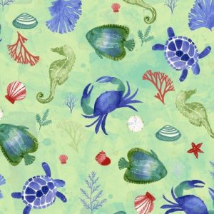 Sanibel Green Y3205-110 by Sue Zipkin CLothworks