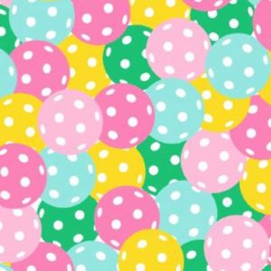 Court & Club Pickleball Pink Freckle + Lollie