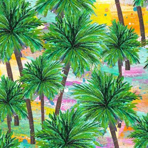 Seas The Day by Bethany Joy art Seas Palms 3 Wishes