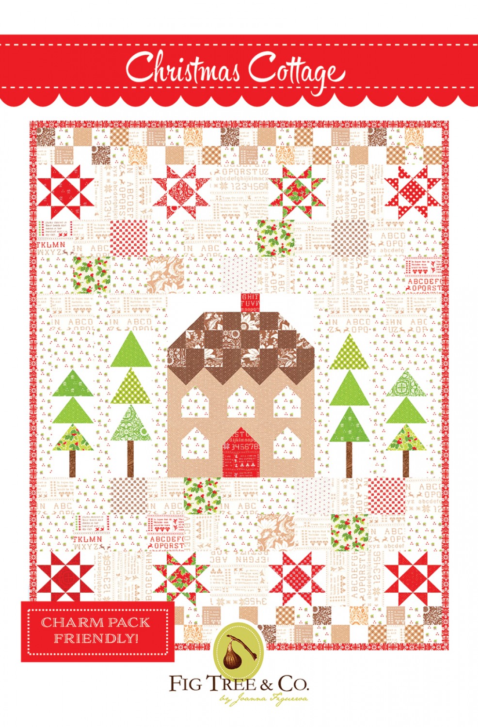 Christmas Cottage from Fig Tree Quilts