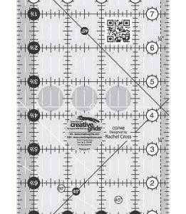 Creative Grids Quilt Ruler 4-1/2in x 8-1/2in