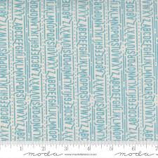 Frankie On the Line Blue by Basic Grey for Moda Fabrics