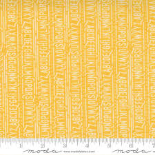 Frankie On the Line Goldie by Basic Grey for Moda Fabrics
