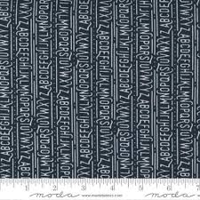 Frankie On the Line Black by Basic Grey for Moda Fabrics