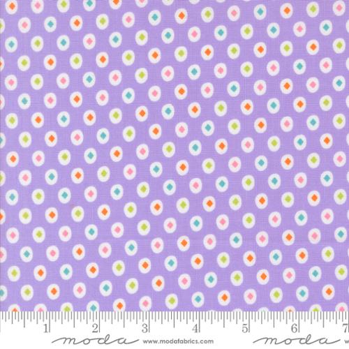 Fab Boo Lous Diamond Dot Blenders Grape Soda by Me and My Sister Designs for Moda