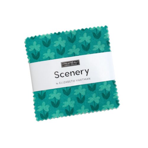 Scenery Mini Charm Pack by Elizabeth Hartman for Moda