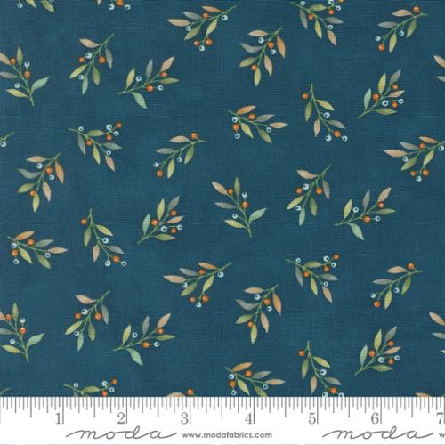 I Love Fall Most Fall Leaves and Berries Blenders Harvest Night by Deb Strain for Moda