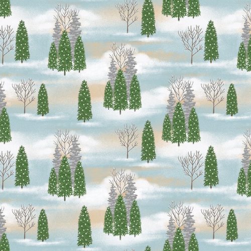 Snowman’s Dream Winter Scenery by Studio E