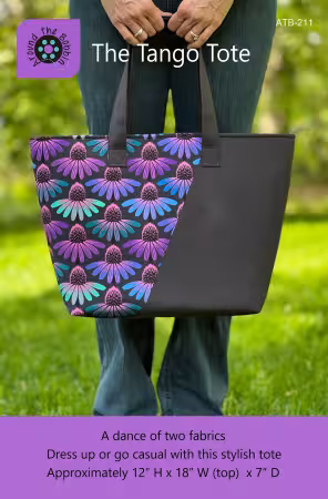 The Tango Tote by Lisa Amundson from Around the Bobbin