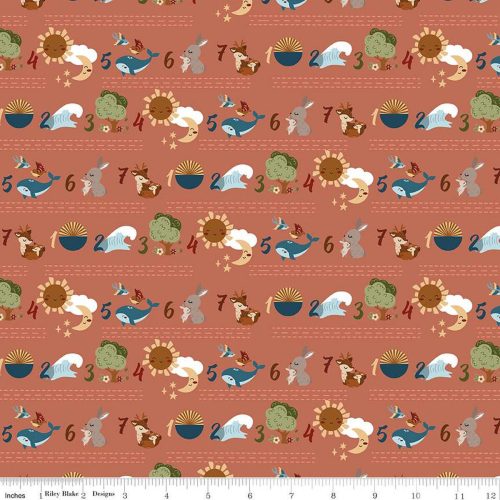 Created with Love Seven Days Clay by Jennifer Long of Sew A Story for Riley Blake Designs