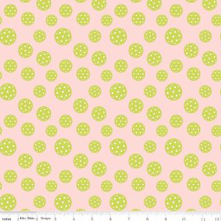 Pickleball Pickleballs Blush by My Mind’s Eye for Riley Blake