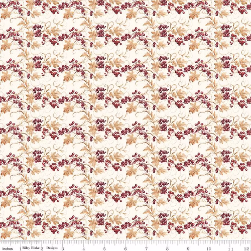 Evening on the Prairie Berries Cream by Modern Prairie for Riley Blake