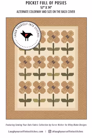 Pocket Full of Posies by Karen Walker from Laugh Yourself Into Stitches