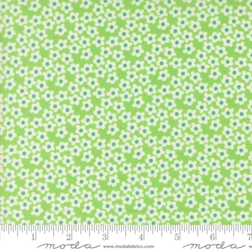 Popcorn Flowers Small Mint by Elizabeth Hartman for Moda PREORDER-Nov 2026