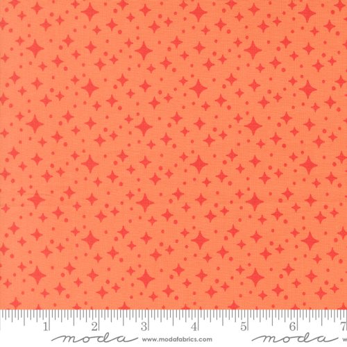 Popcorn Starlight Blenders Coral by Elizabeth Hartman for Moda PREORDER-Nov 2026