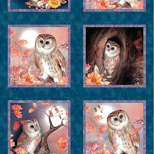 Night Owls Panel by Kathleen Francour for Studio E