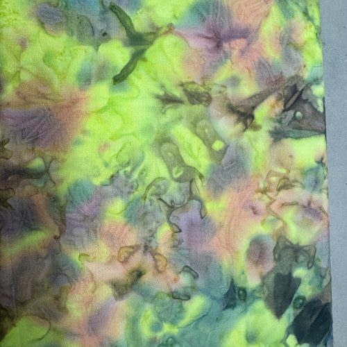 Anthropology Green & Brown Batik